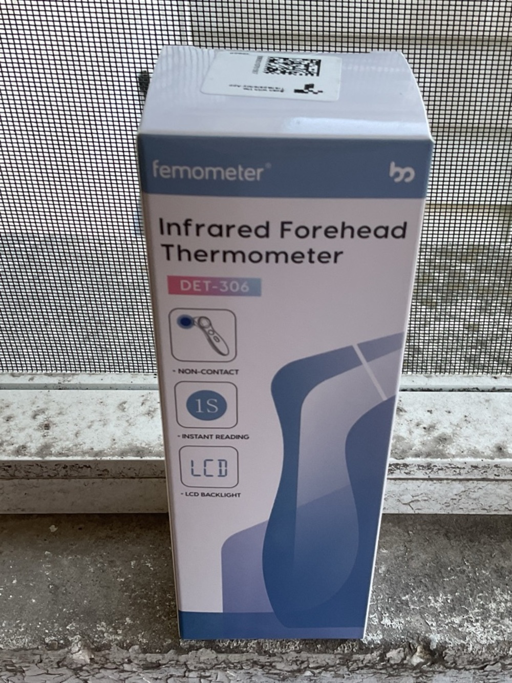 Blue Infrared Forehead Thermometer - DET-306